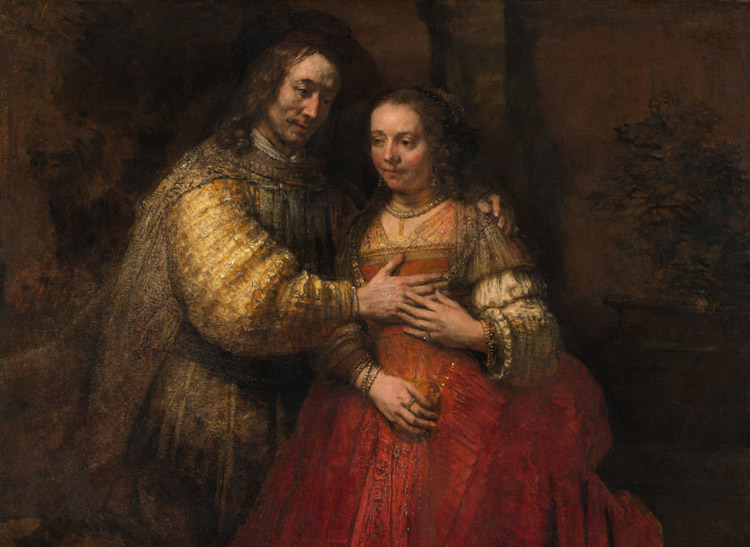 REMBRANDT Harmenszoon van Rijn The Femish Bride (mk33)